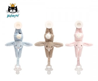Jellycat 安抚奶嘴防掉带 粉色/蓝色/米色 Jellycat 安抚奶嘴防掉带 粉色/蓝色/米色